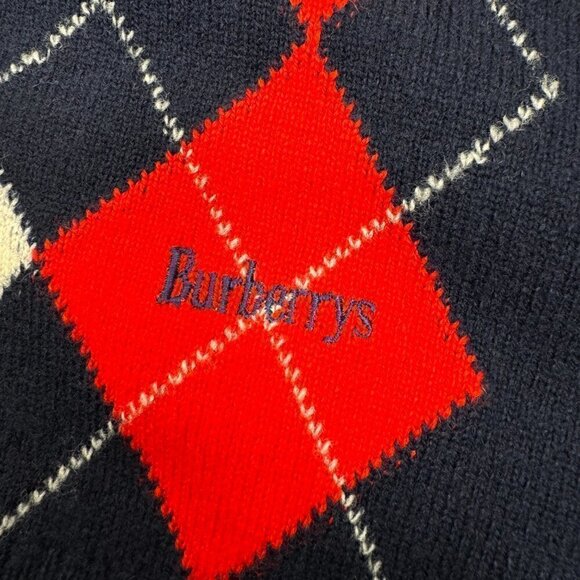 Burberrys Unisex Vintage Pure Lambswool Sweater - Picture 6 of 10